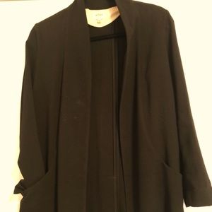 Aritzia Wilfred silk blazer